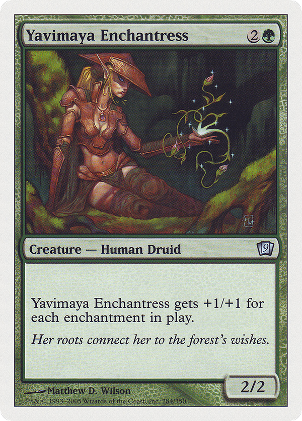 Yavimaya Enchantress (9ED-284) - 9th Edition