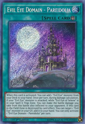Evil Eye Domain - Pareidolia (INCH-EN033) - The Infinity Chasers 1st Edition
