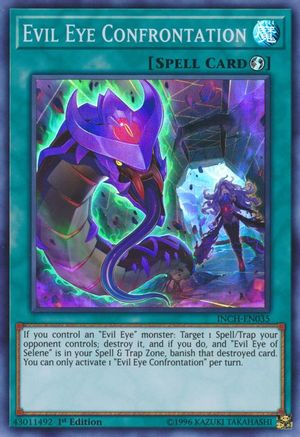 Evil Eye Confrontation (INCH-EN035) - The Infinity Chasers 1st Edition