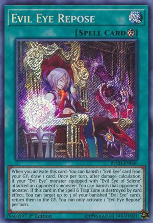 Evil Eye Repose (INCH-EN036) - The Infinity Chasers 1st Edition