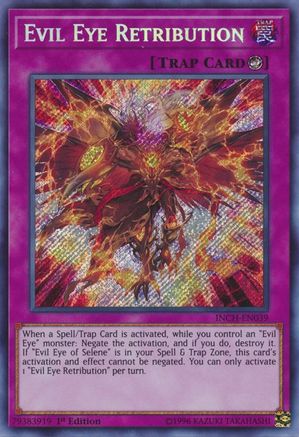 Evil Eye Retribution (INCH-EN039) - The Infinity Chasers 1st Edition