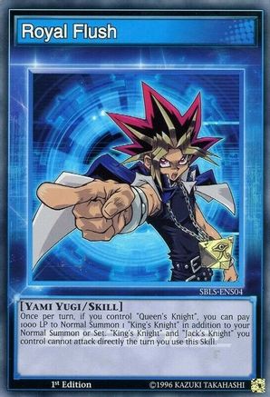 Royal Flush (SBLS-ENS04) - Speed Duel: Arena of Lost Souls 1st Edition