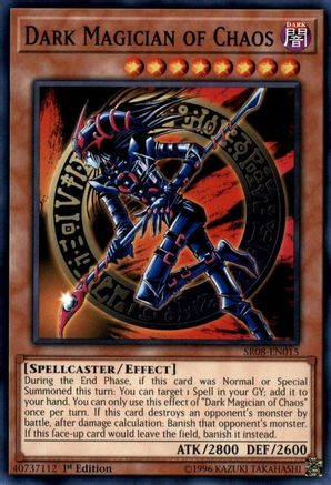 Dark Magician of Chaos (SR08-EN015) - Structure Deck: Order of the Spellcasters 1st Edition