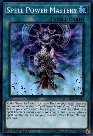 Spell Power Mastery (SR08-EN022) - Structure Deck: Order of the Spellcasters 1st Edition