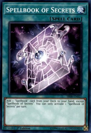 Spellbook of Secrets (SR08-EN027) - Structure Deck: Order of the Spellcasters 1st Edition