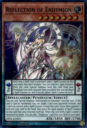 Reflection of Endymion (SR08-EN002) - Structure Deck: Order of the Spellcasters 1st Edition