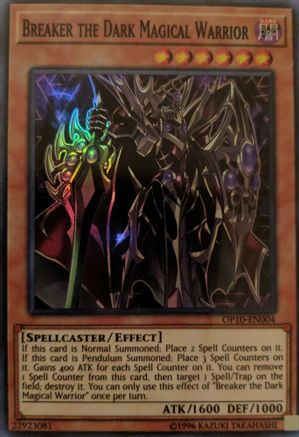 Breaker the Dark Magical Warrior (OP10-EN004) - OTS Tournament Pack 10 Unlimited