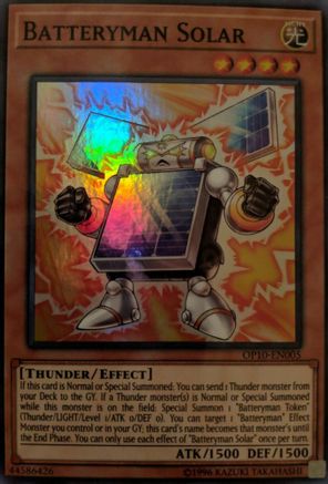 Batteryman Solar (OP10-EN005) - OTS Tournament Pack 10 Unlimited