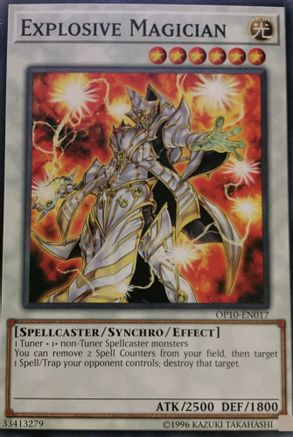 Explosive Magician (OP10-EN017) - OTS Tournament Pack 10 Unlimited
