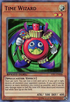 Time Wizard (STP1-EN008) - Speed Duel: Tournament Pack 1 Unlimited
