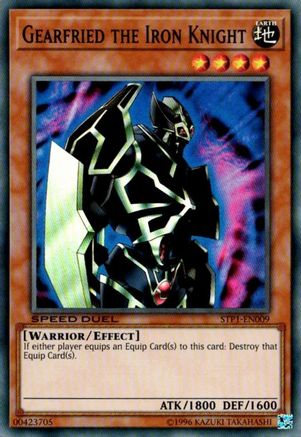 Gearfried the Iron Knight (STP1-EN009) - Speed Duel: Tournament Pack 1 Unlimited
