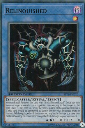 Relinquished (STP1-EN010) - Speed Duel: Tournament Pack 1 Unlimited