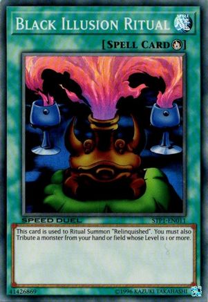 Black Illusion Ritual (STP1-EN011) - Speed Duel: Tournament Pack 1 Unlimited