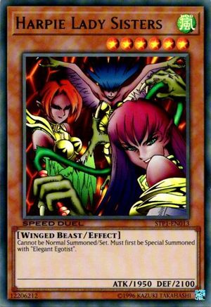 Harpie Lady Sisters (STP1-EN013) - Speed Duel: Tournament Pack 1 Unlimited