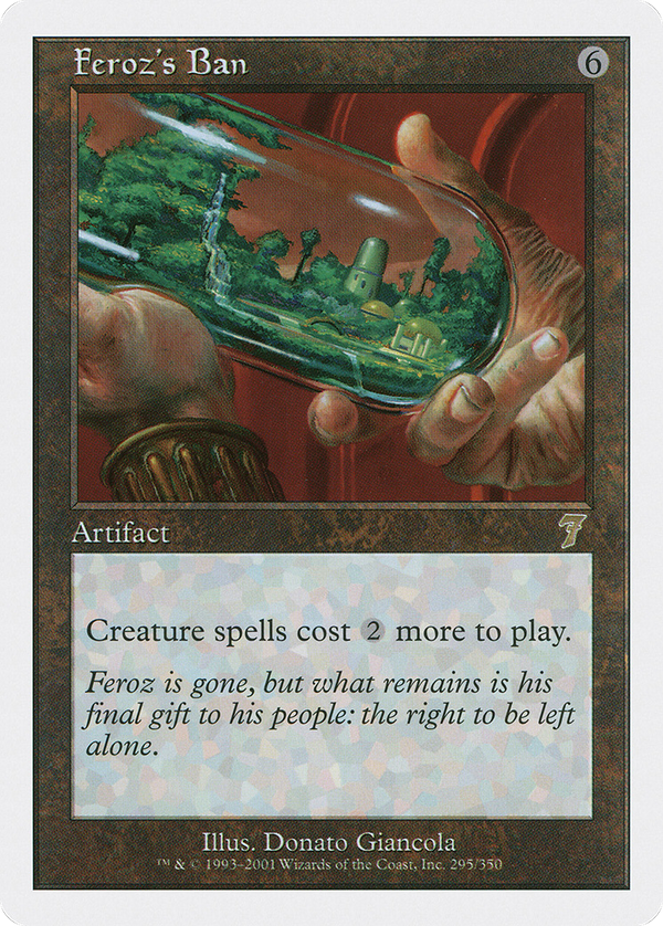 Feroz's Ban (7ED-295) - 7th Edition