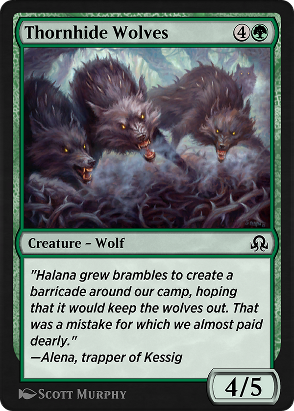 Thornhide Wolves (SIR-218) - Shadows over Innistrad Remastered
