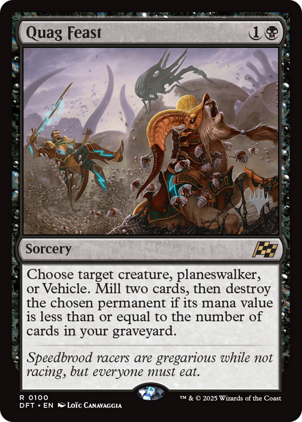 Quag Feast (PPDFT-100) - Promo Pack: Aetherdrift Foil