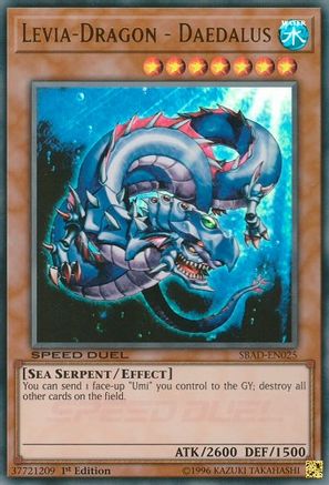 Levia-Dragon - Daedalus (SBAD-EN025) - Speed Duel: Attack from the Deep 1st Edition
