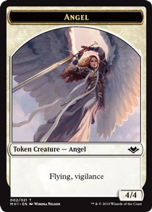 Angel Token (MH1-002) - Modern Horizons Foil