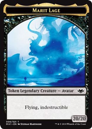 Marit Lage Token (MH1-006) - Modern Horizons Foil