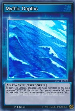 Mythic Depths (SBAD-ENS02) - Speed Duel: Attack from the Deep 1st Edition