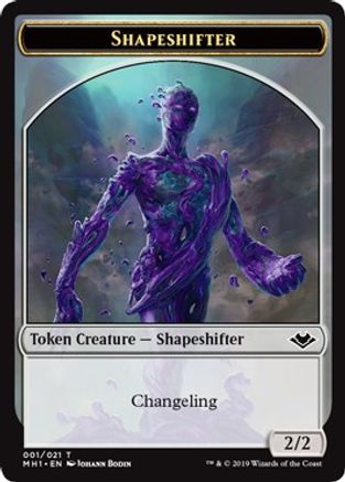 Shapeshifter // Angel Double-Sided Token (MH1-1 // 2) - Modern Horizons