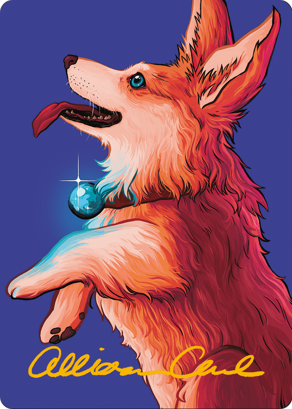 Phelia, Exuberant Shepherd // Phelia, Exuberant Shepherd (AMH3-046) - Modern Horizons 3 Art Series (Borderless) Foil