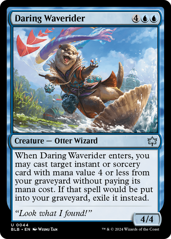 Daring Waverider (BLB-044) - Bloomburrow