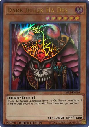 Dark Ruler Ha Des (LART-EN010) - The Lost Art Promotion Limited