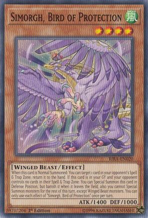 Simorgh, Bird of Protection (RIRA-EN020) - Rising Rampage Unlimited