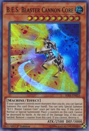 B.E.S. Blaster Cannon Core (RIRA-EN023) - Rising Rampage Unlimited