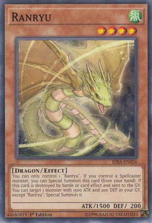 Ranryu (RIRA-EN026) - Rising Rampage 1st Edition