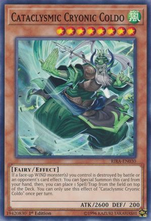 Cataclysmic Cryonic Coldo (RIRA-EN030) - Rising Rampage Unlimited