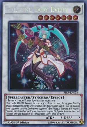 Fortune Lady Every (RIRA-EN038) - Rising Rampage 1st Edition
