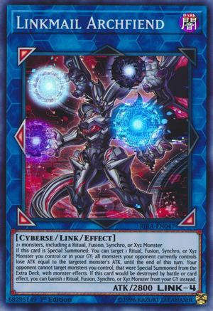 Linkmail Archfiend (RIRA-EN047) - Rising Rampage Unlimited