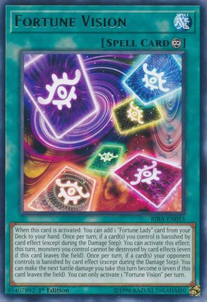 Fortune Vision (RIRA-EN055) - Rising Rampage 1st Edition