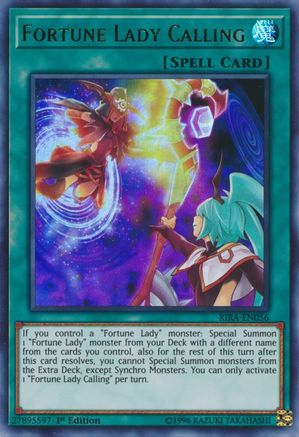 Fortune Lady Calling (RIRA-EN056) - Rising Rampage Unlimited