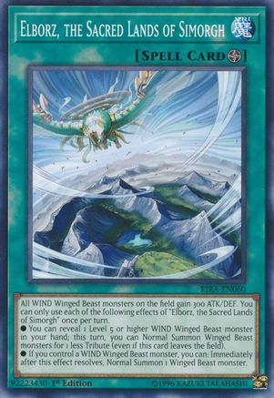 Elborz, the Sacred Lands of Simorgh (RIRA-EN060) - Rising Rampage Unlimited