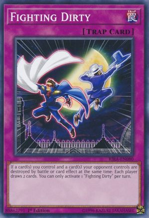 Fighting Dirty (RIRA-EN080) - Rising Rampage 1st Edition