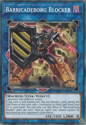 Barricadeborg Blocker (RIRA-EN081) - Rising Rampage 1st Edition