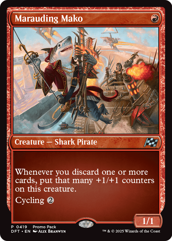 Marauding Mako (PPDFT-419) - Promo Pack: Aetherdrift Foil