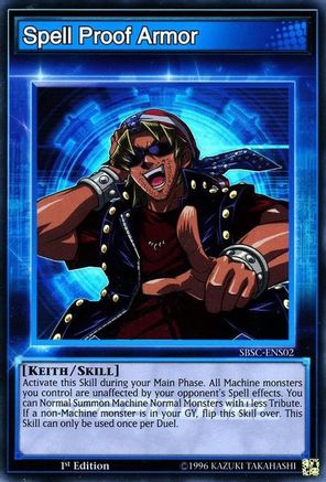 Spell Proof Armor (SBSC-ENS02) - Speed Duel: Scars of Battle 1st Edition