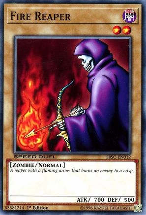 Fire Reaper (SBSC-EN012) - Speed Duel: Scars of Battle 1st Edition