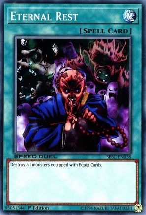 Eternal Rest (SBSC-EN038) - Speed Duel: Scars of Battle 1st Edition