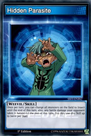 Hidden Parasite (SS03-ENBS2) - Speed Duel Decks: Ultimate Predators 1st Edition