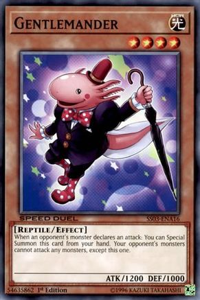 Gentlemander (SS03-ENA16) - Speed Duel Decks: Ultimate Predators 1st Edition
