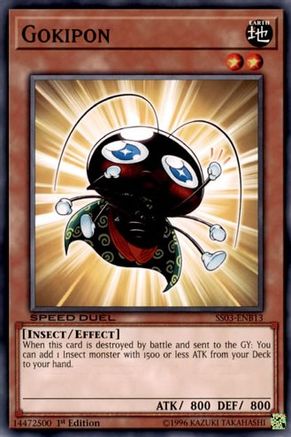 Gokipon (SS03-ENB13) - Speed Duel Decks: Ultimate Predators 1st Edition