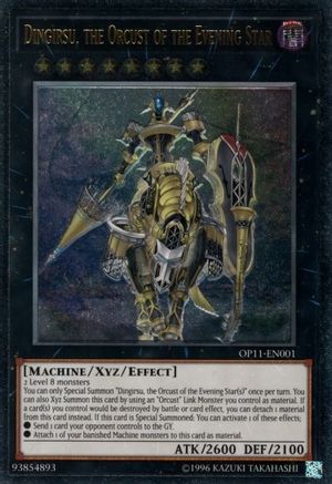 Dingirsu, the Orcust of the Evening Star (UTR) (OP11-EN001) - OTS Tournament Pack 11 Unlimited