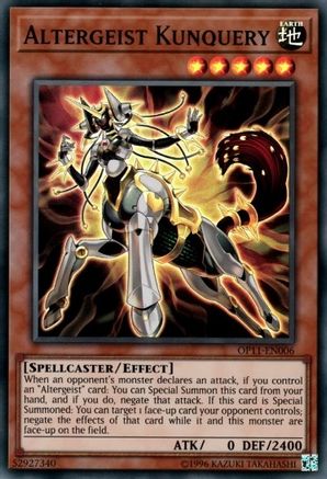Altergeist Kunquery (OP11-EN006) - OTS Tournament Pack 11 Unlimited