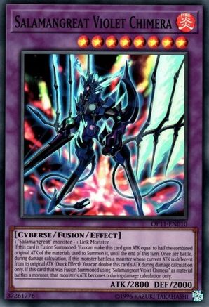 Salamangreat Violet Chimera (OP11-EN010) - OTS Tournament Pack 11 Unlimited